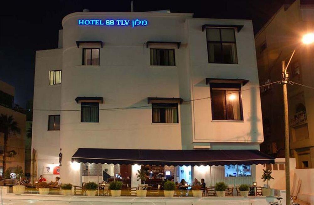 Dream Beach 98 Hotel And Spa Tel Aviv Eksteriør billede